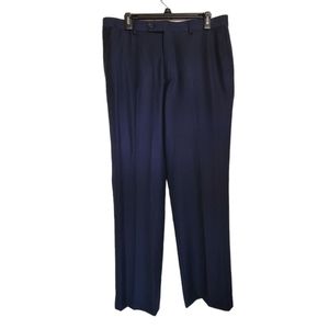 Angelo Rossi Men's Navy Blue Dress Pants, Size: 34x37